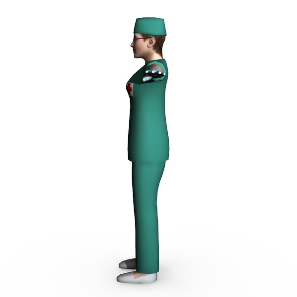 maya surgeon female 02 - Surgeon Female 02... by ignisfatuus